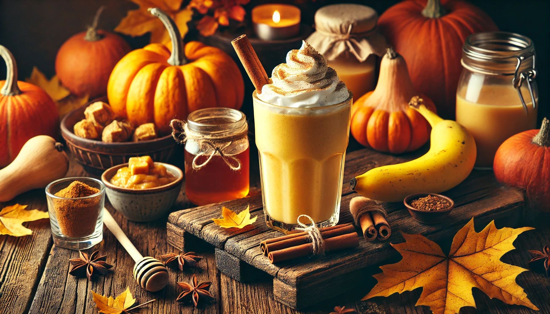 Recept na podzimní smoothie s dýní